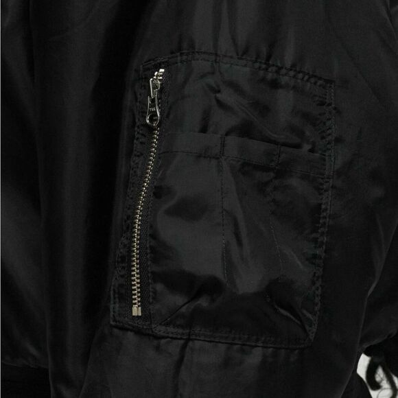 Nike Bomber Jacket Reversible With Faux Fur. Size Small NWOT - Picture 4 of 6